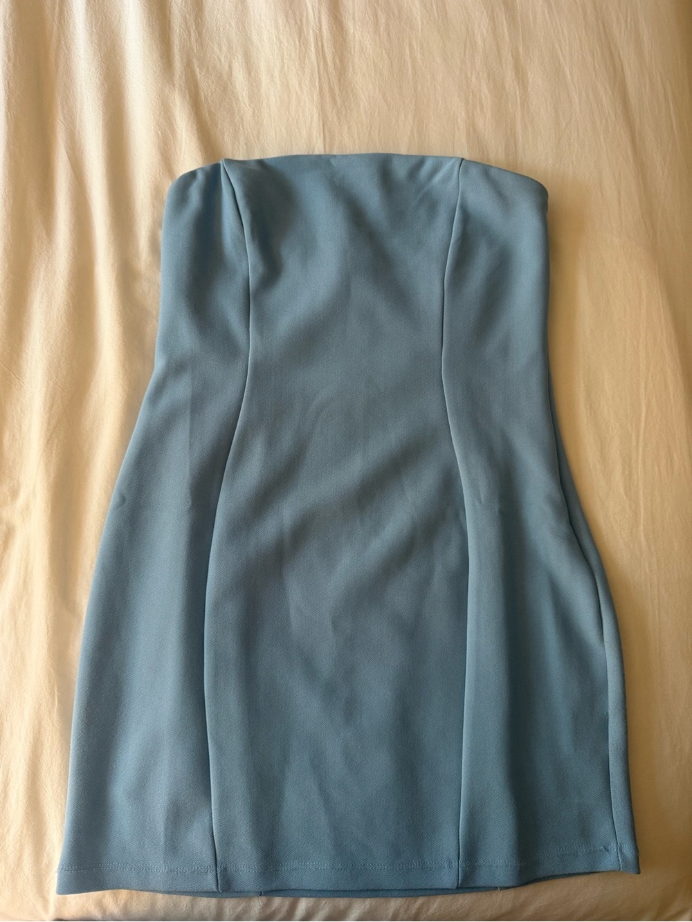 Strapless Light Blue Princess Polly Dress